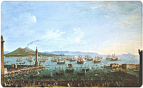 Partenza di Carlo III da Napoli