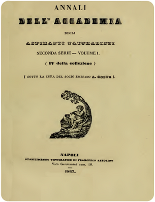Annali dell'Accademia del Aspiranti Naturalisti (1847)
