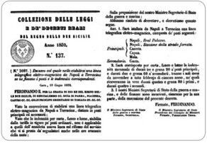 Decreto 18 giugno 1852 n. 3087