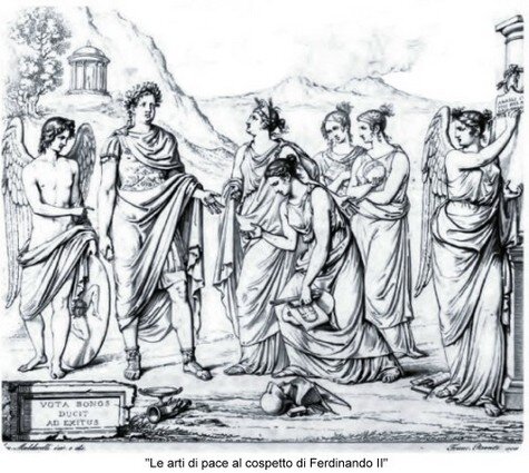Le arti di pace al cospetto di Ferdinando II Le arti di pace al cospetto di Ferdinando II