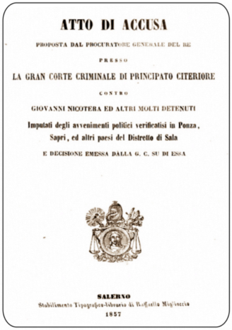 Atto d'accusa contro la banda Pisacane